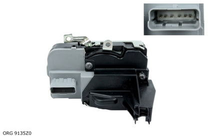 Serrure de porte avant gauche pour Peugeot 307 cinq portes d’origine — ORG 9135Z0 — vue 1