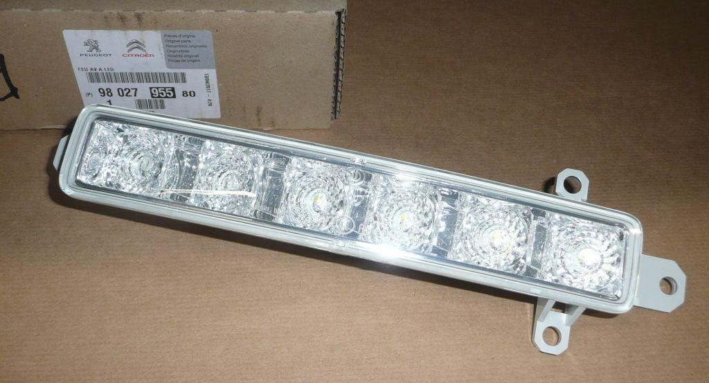 FEU DE JOUR LED CITROEN JUMPY IV,PEUGEOT 301 9802795580.