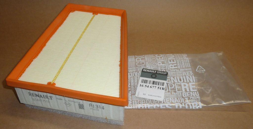 FILTRE A AIR.RENAULT MEGANE/SCENIC III,FLUENCE 165467751R.