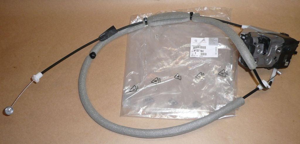 SERRURE DE PORTE COULISSANTE.CITROEN BERLINGO 9137.N4 9137N4.
