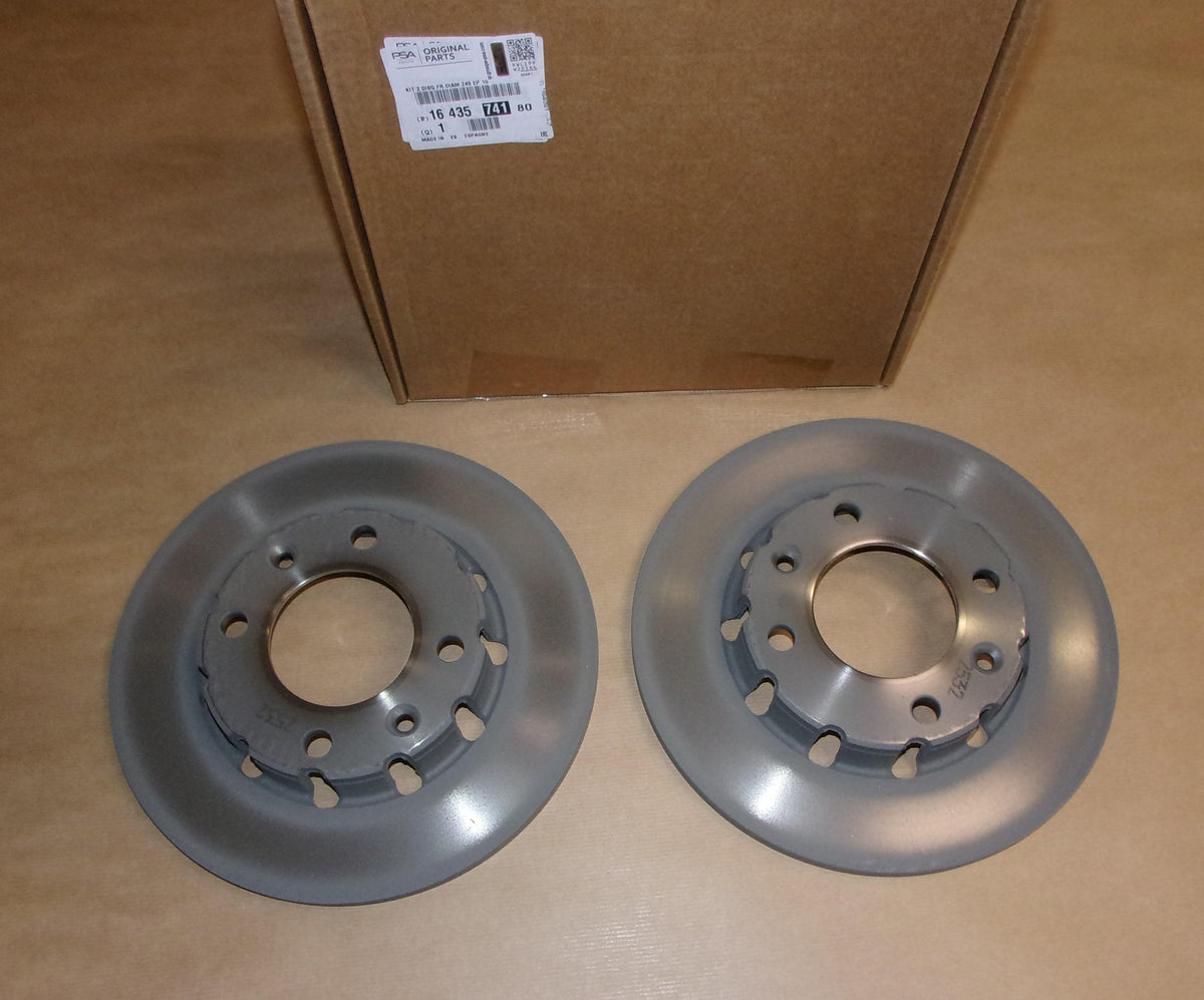 DISQUE DE FREIN.PEUGEOT 208 II,2008 II ARRIERE 1643574180.