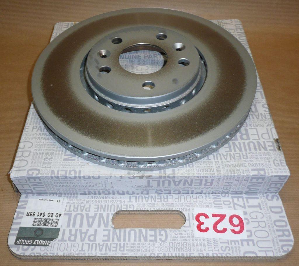DISQUE DE FREIN.RENAULT LAGUNA III,ESPACE V AV 402064155R.