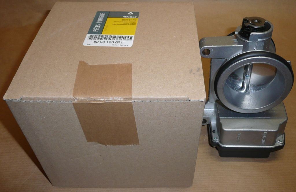 Boîtier papillon d’origine Renault 1.4–2.0 16V — 8200123061