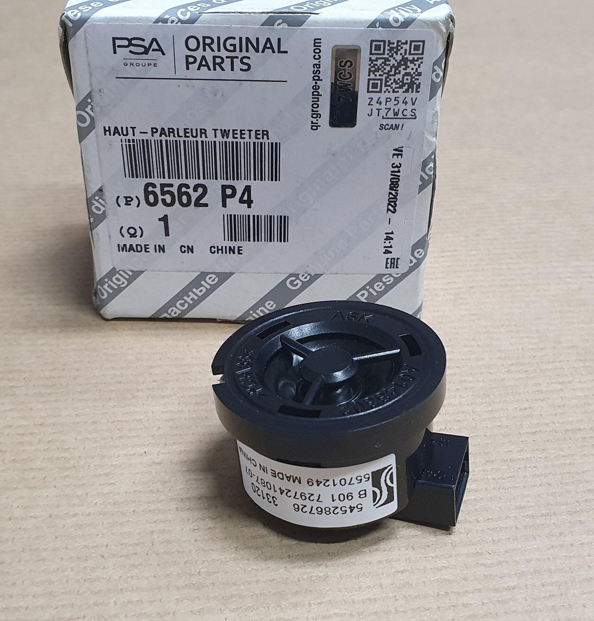 ENCEINTE PEUGEOT BIPPER 6562.P4 6562P4.
