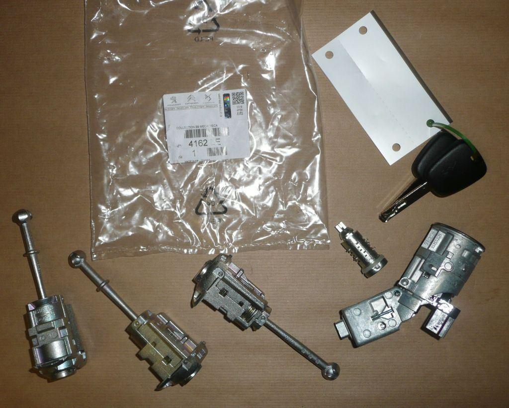 BARILLETS DE PORTES+NEIMAN.PEUGEOT PARTNER,TEP 4162.LE 4162LE.