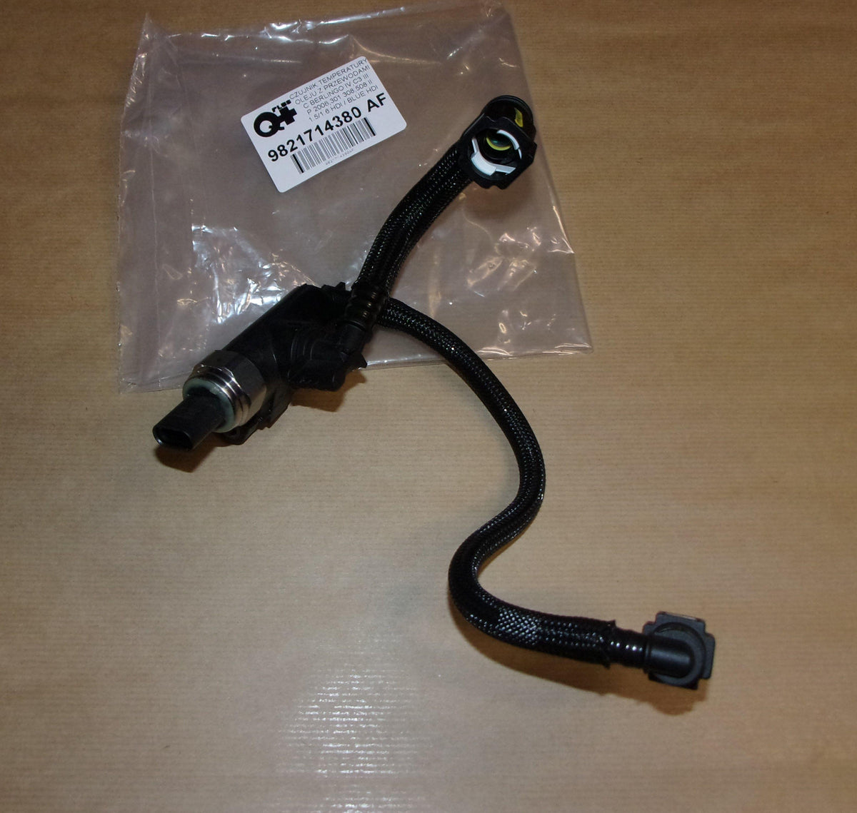 CAPTEUR DE TEMPERATURE D'HUILE CITROEN BERLING 9821714380.