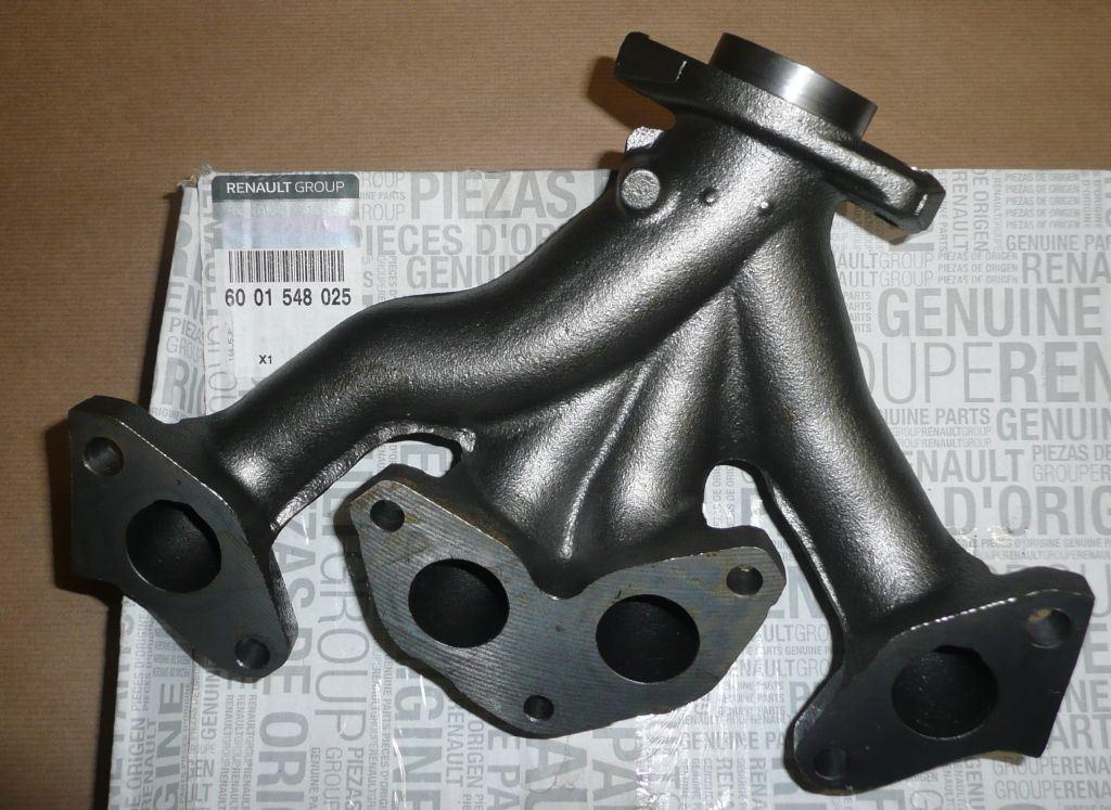 COLLECTEUR D'ÉCHAPPEMENT RENAULT CLIO II 1.4/1 6001548025.