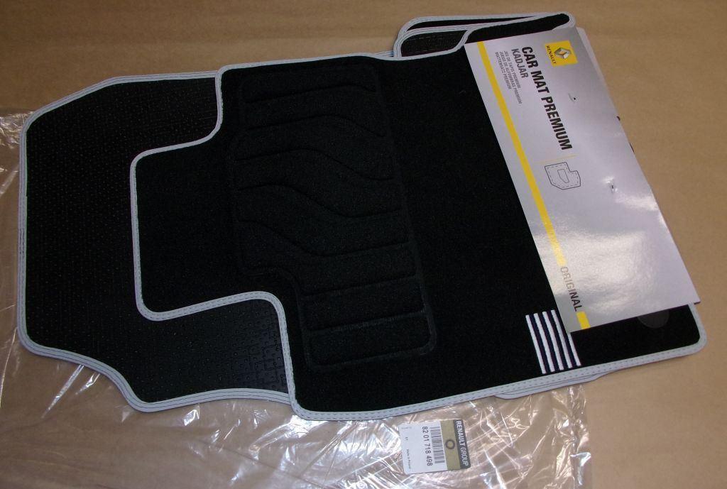 TAPIS EN VELOUR COMPLET.RENAULT KADJAR 8201718498.