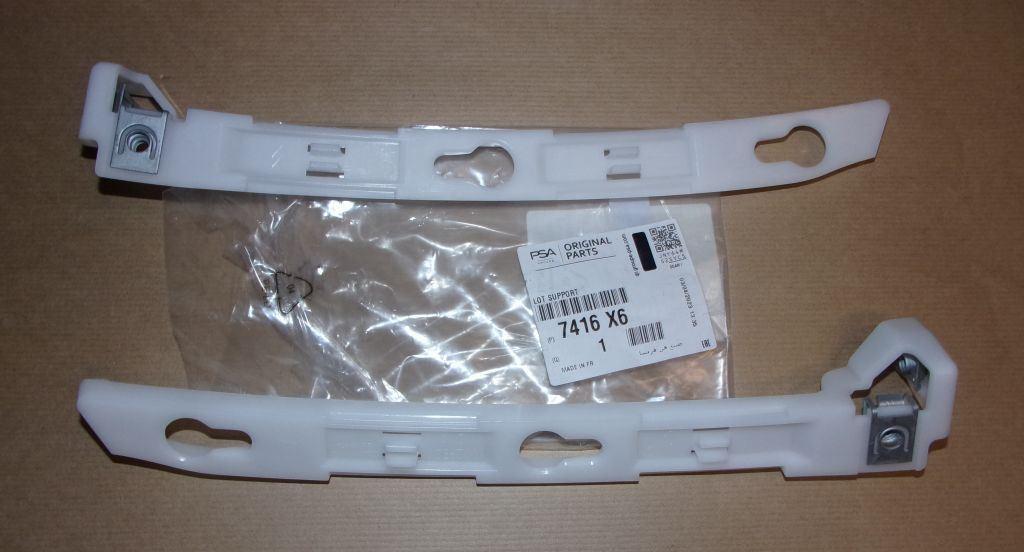 SUPPORT DE PARE.CHOCS CITROEN C4 II ARRIERE 7416.X6 7416X6.