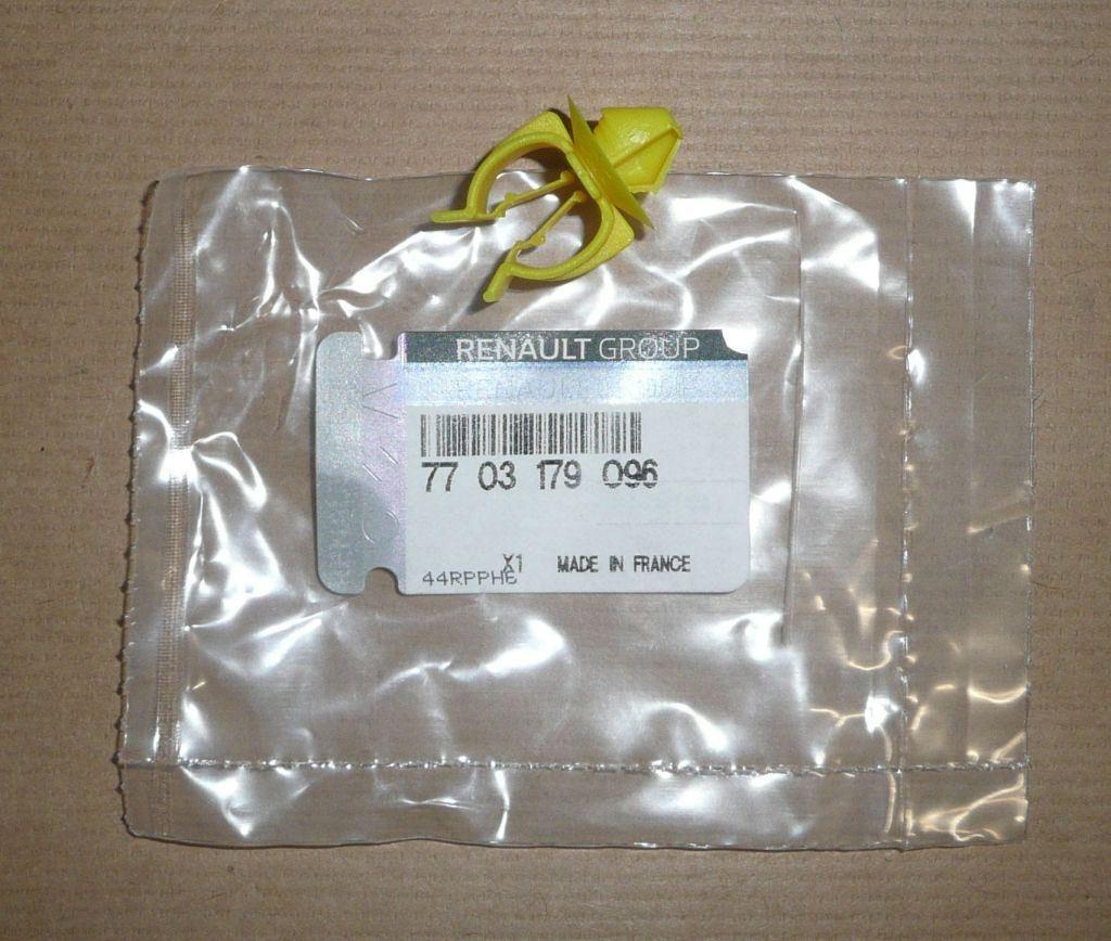 AGRAFFE DE TIGE DE CAPOT RENAULT LAGUNA III 7703179096.