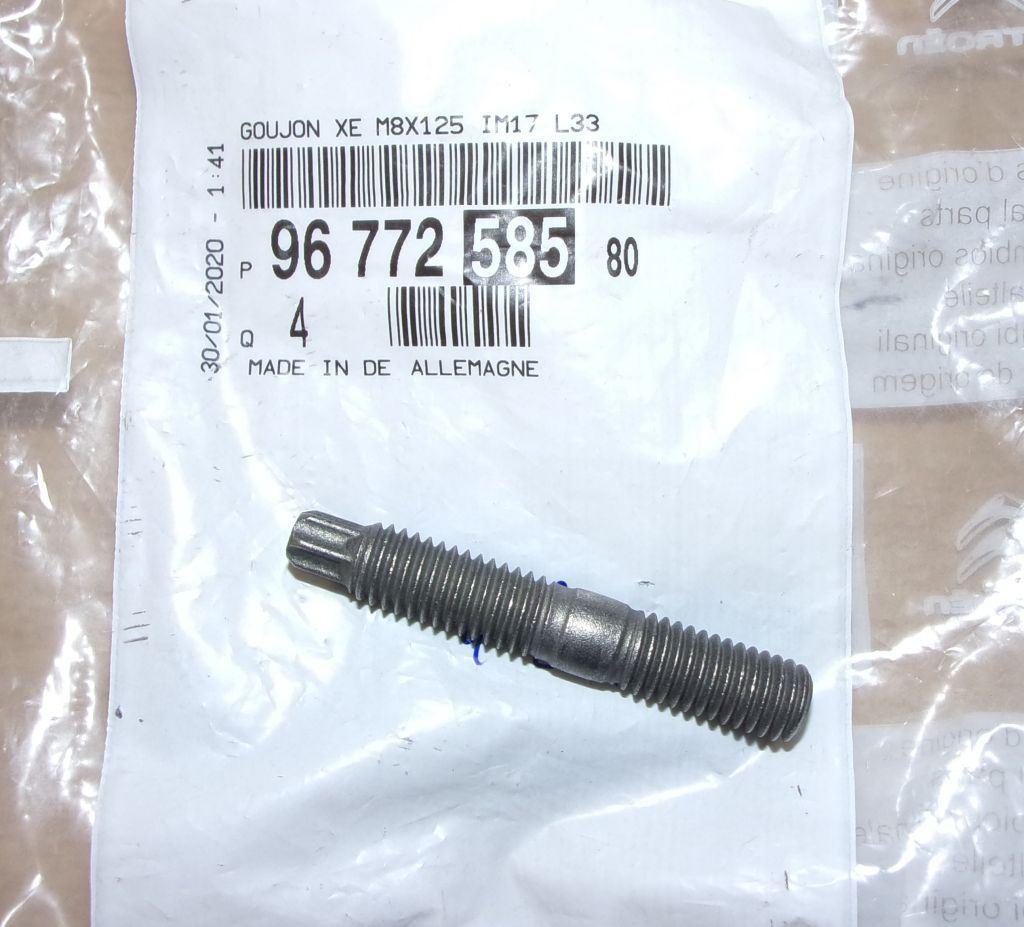 VIS TURBOCOMPRESSEUR CITROEN BERLINGO III 9677258580.