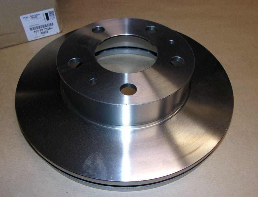 DISQUE DE FREIN.CITROEN JUMPER III,PEUGEOT BOXER III 1607872380.