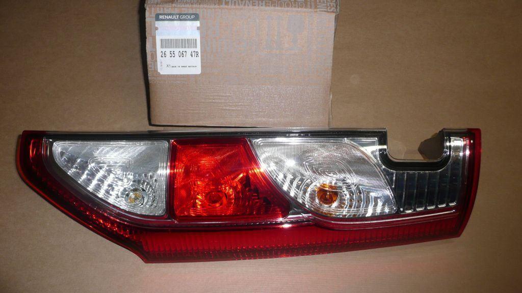 FEU ARRIERE RENAULT KANGOO II DROITE 265506747R.