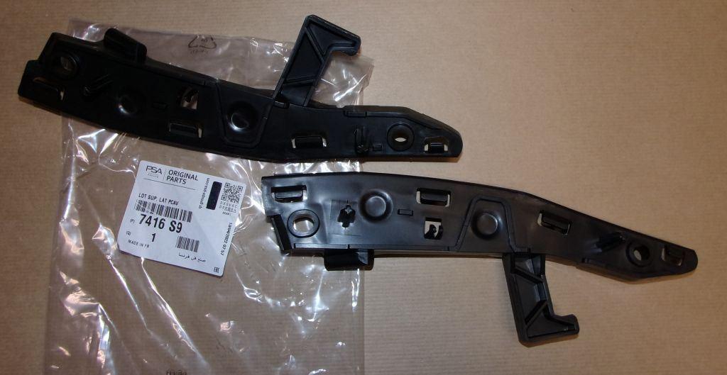 SUPPORT DE PARE.CHOCS CITROEN C3 III,DS3 AVANT 7416.S9 7416S9.