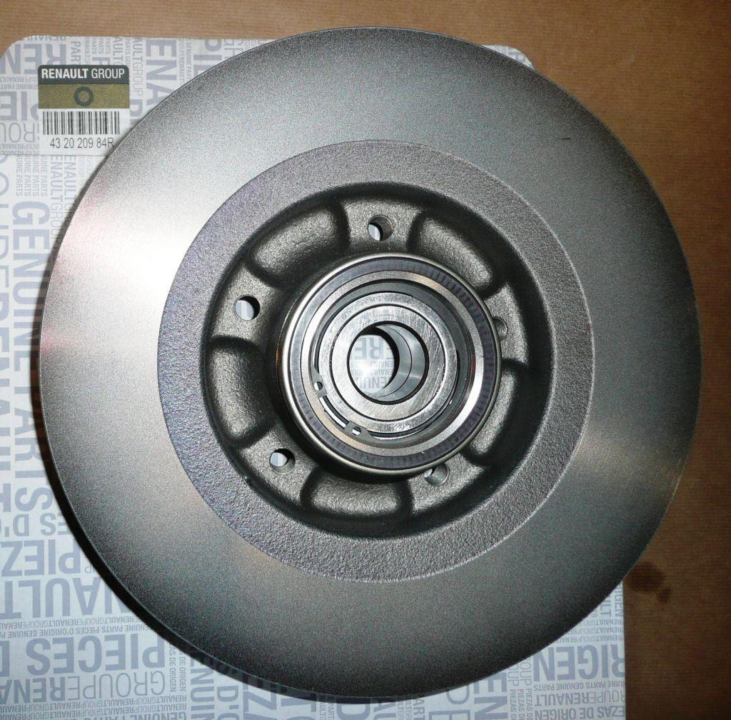 DISQUE DE FREIN.RENAULT SCENIC III ARRIERE 432020984R.