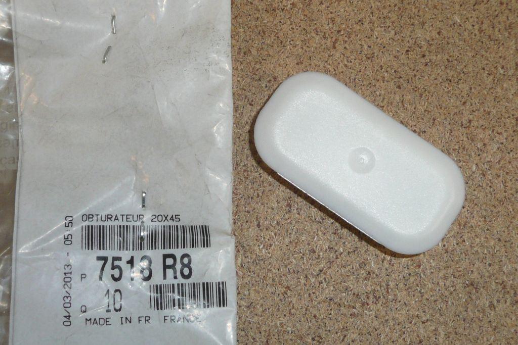 OBTURATEUR CITROEN C3 PICASSO 7518.R8 7518R8.