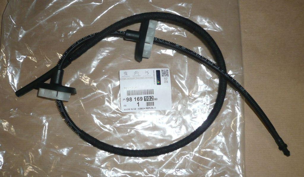 CÂBLE LAVE GLACE.VITRE ARRIERE PEUGEOT 208 9816910280.