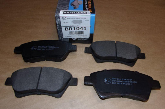 Plaquettes de frein avant pour Renault Kangoo et Renault Mégane II.
