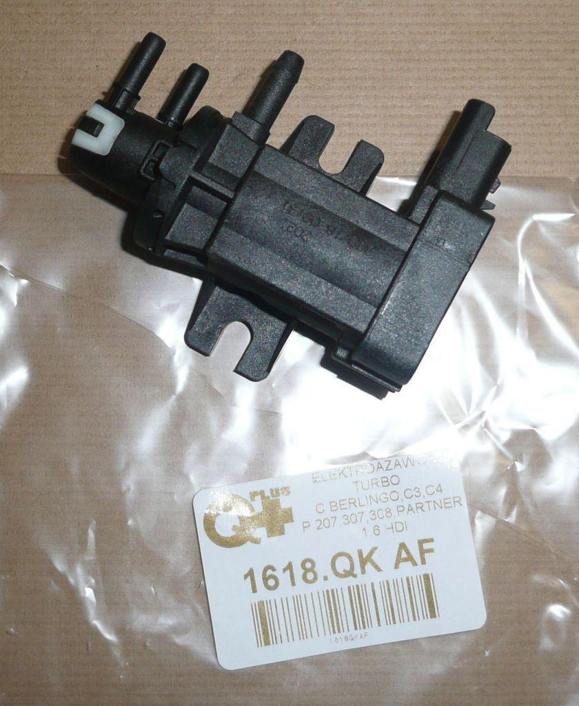 VANNE ÉLECTROMAGNÉTIQUE TURBO CITROEN C3,PEUGEOT PAR 1618.QK 1618QK.