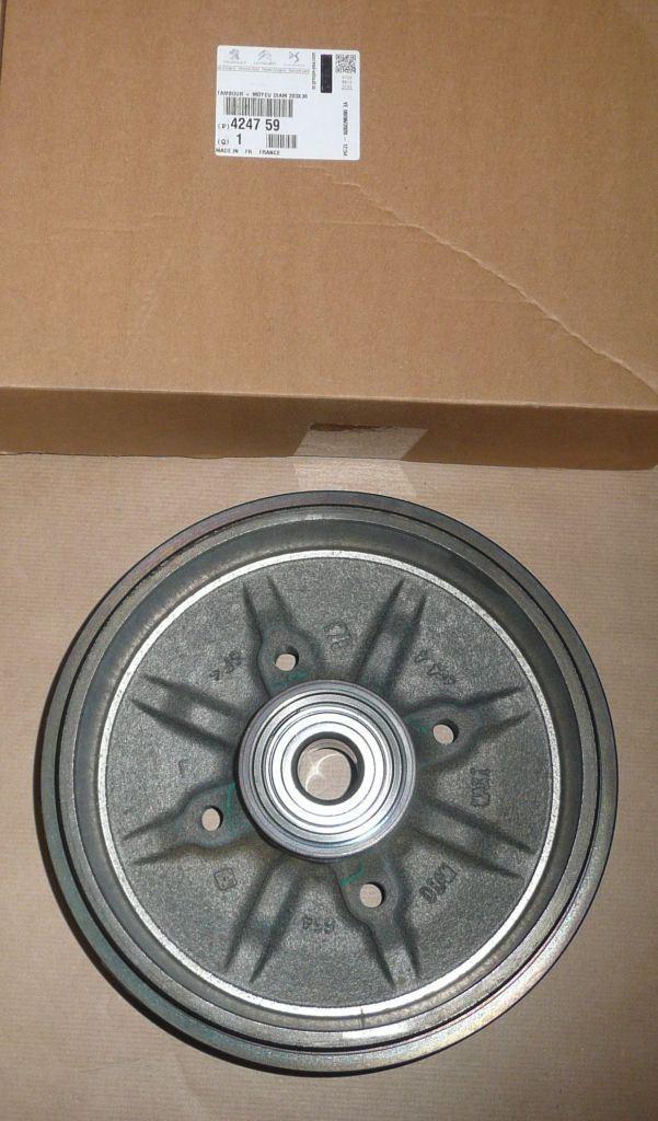 TAMBOUR DU FREIN.CITROEN C3,C4 CACTUS PEUGEOT 301 4247.59 424759.