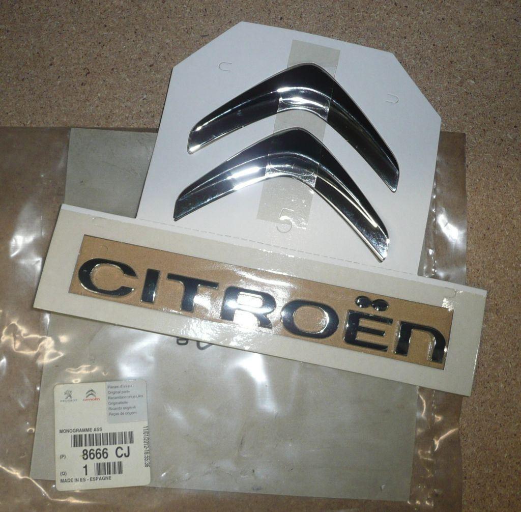 L'EMBLEME CITROEN C4 PICASSO 8666.CJ 8666CJ.