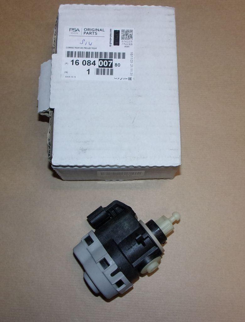 MOTEUR RÉGLAGE DES PHARES PEUGEOT 508 GAUCHE 1608400780.