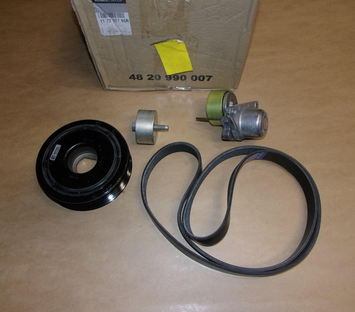 KIT DE COURROIE D'ACCESSOIRE.RENAULT ESPACE IV 117207795R.