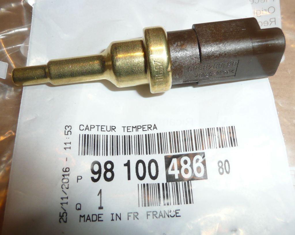 CAPTEUR DE TEMPERATURE D'EAU CITROEN C3,C5,C8 9810048680.