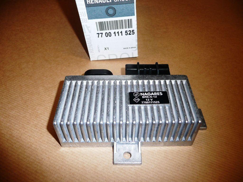 RELAIS DE BOUGIE DE PRÉCHAUFFAGE RENAULT 1.9 DACIA 7700111525.