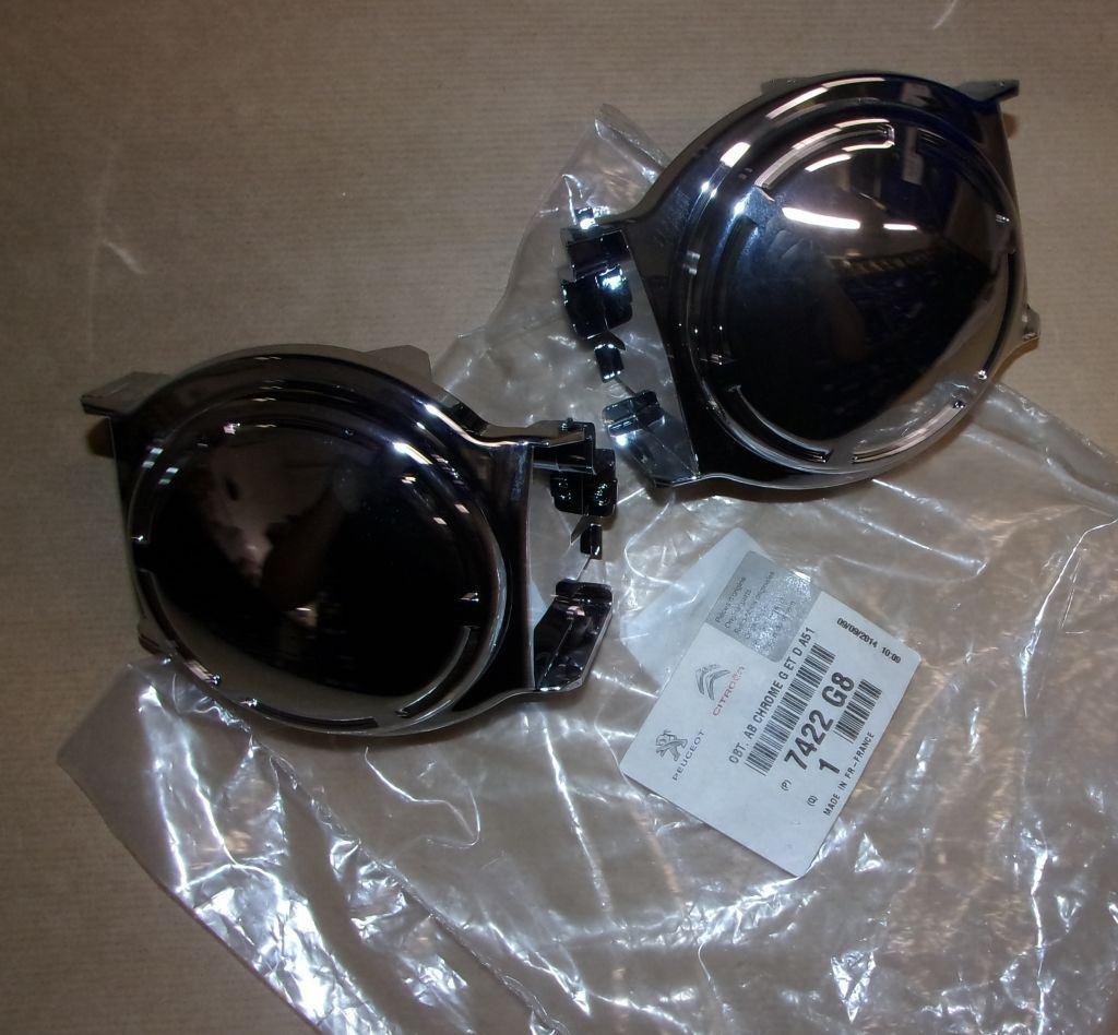 CACHE FEU ANTI BROUILLARD CITROEN C3 III,DS3 7422.G8 7422G8.
