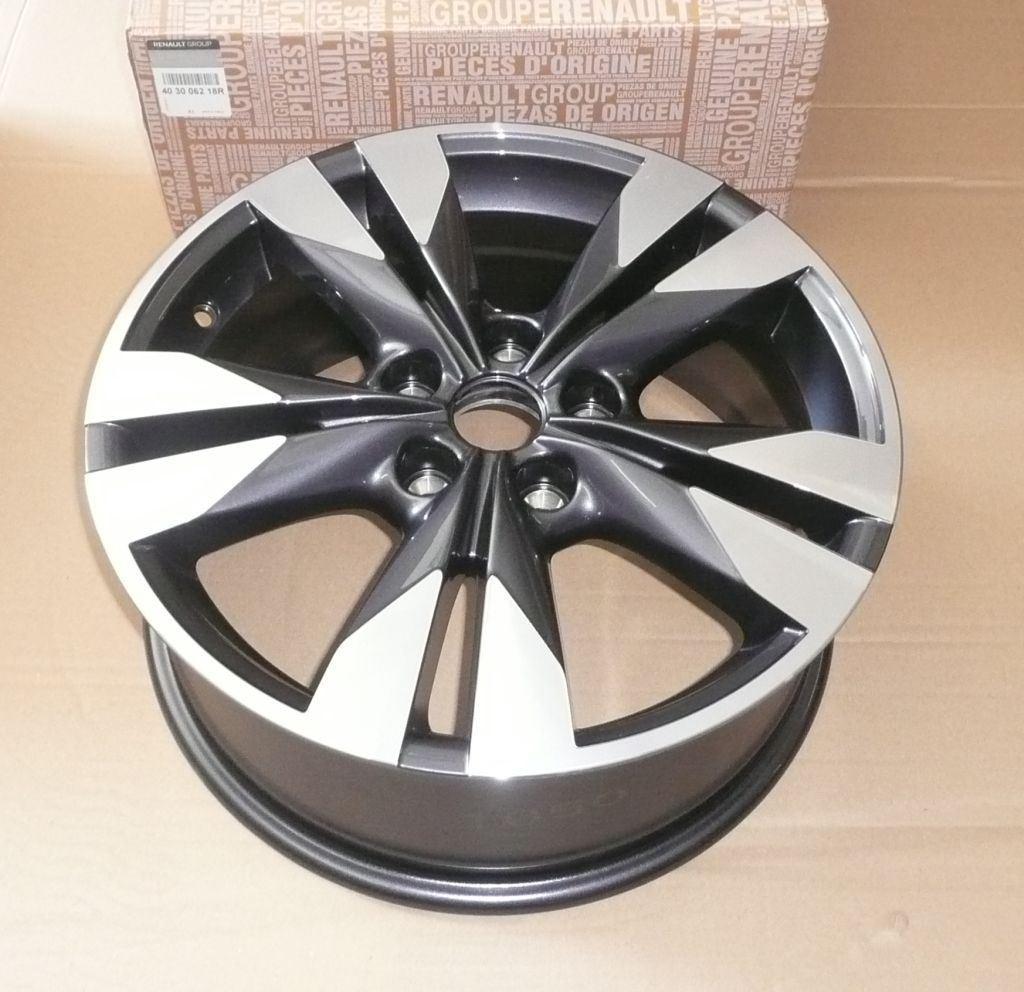 JANTES EN ALUMINIUM RENAULT MEGANE IV 17-POUCE 403006218R.