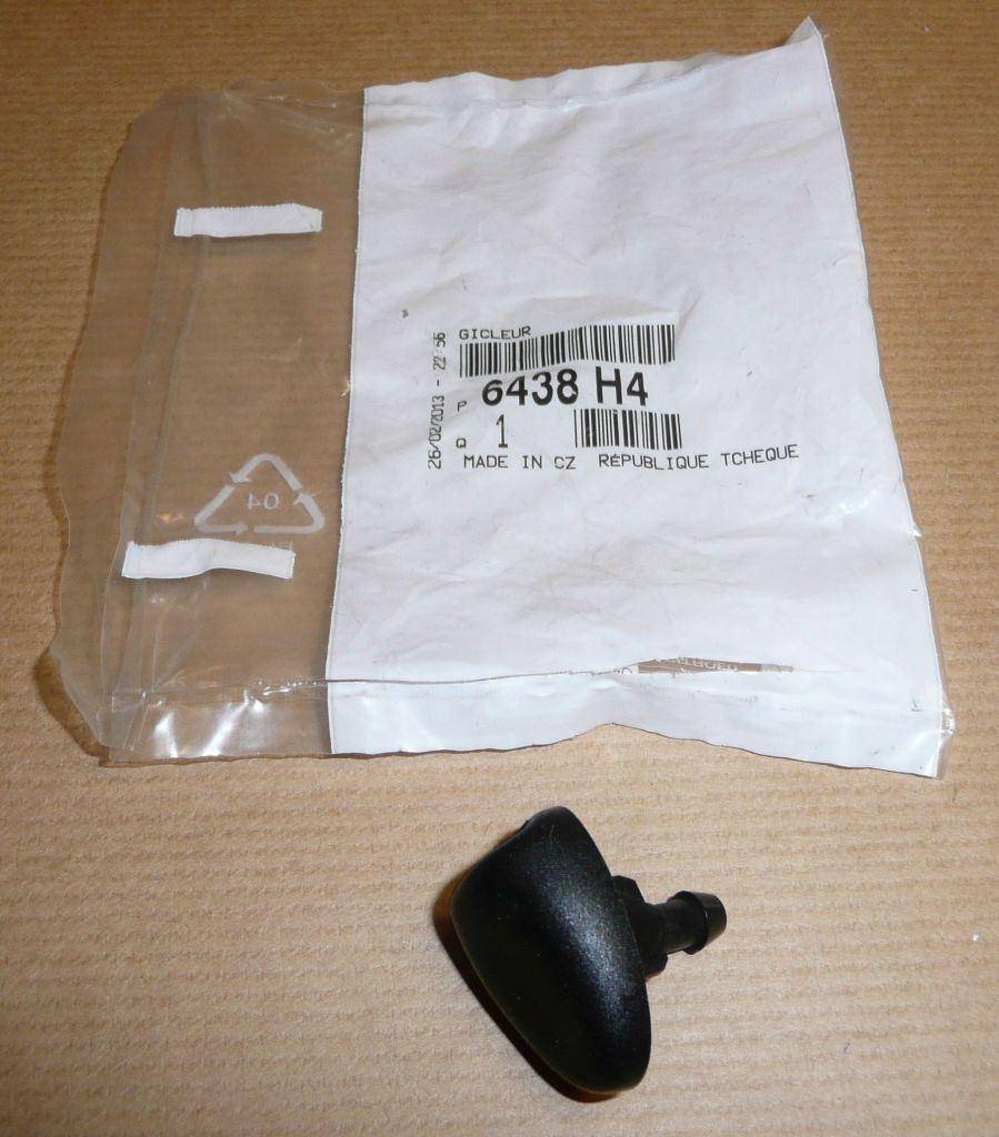 EMBOUT DU SYSTEME DE LAVE.GLACE PEUGEOT 306,30 6438.H4 6438H4.