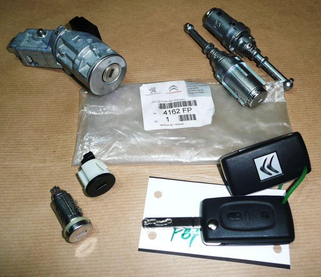 NEIMAN+KIT COMPLET DE SERRURES CITROEN C3 II 4162.FP 4162FP.