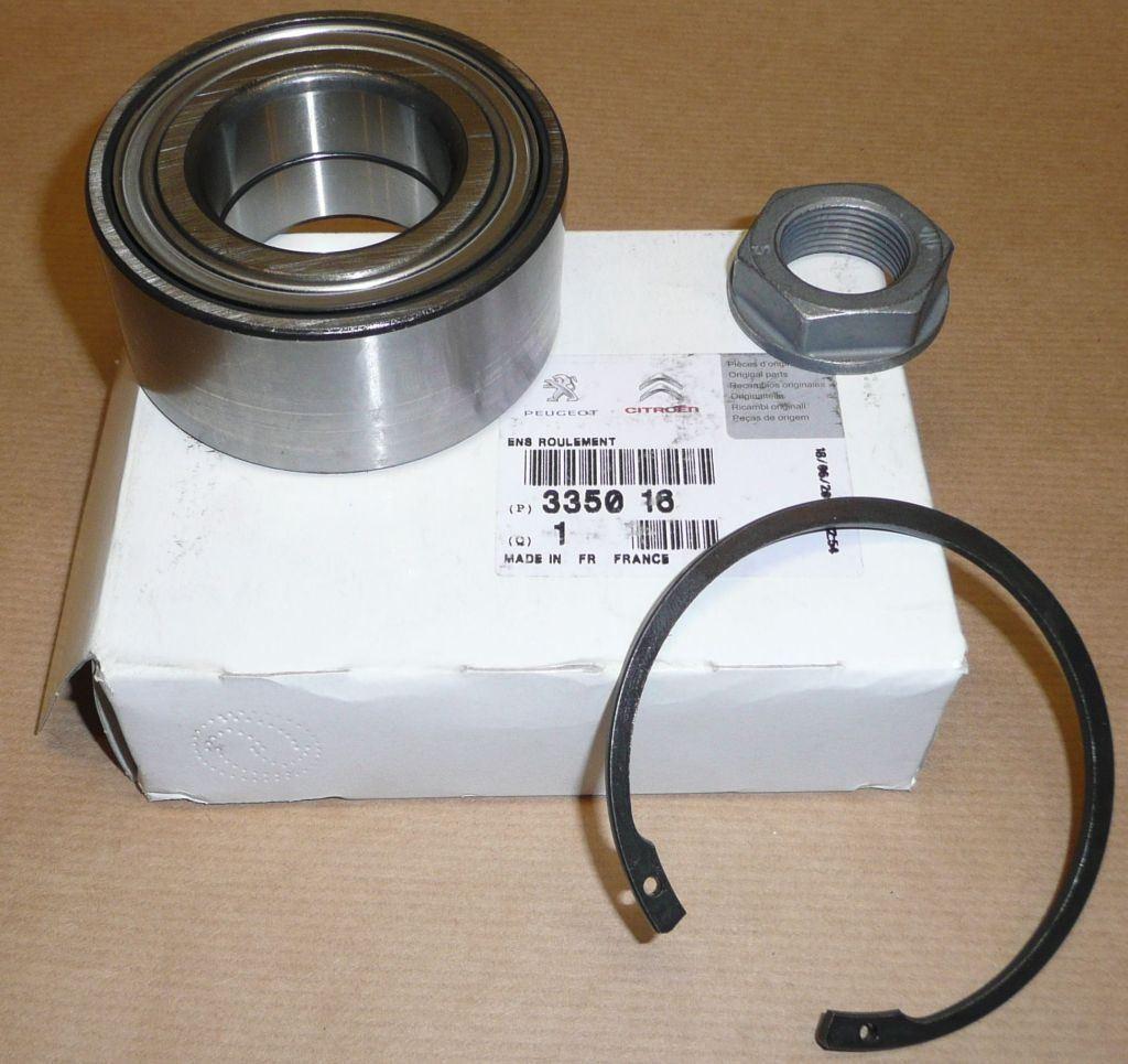 ROULEMENT DE ROUE AVANT CITROEN BERLINGO,ZX PEUGEOT 3350.16 335016.