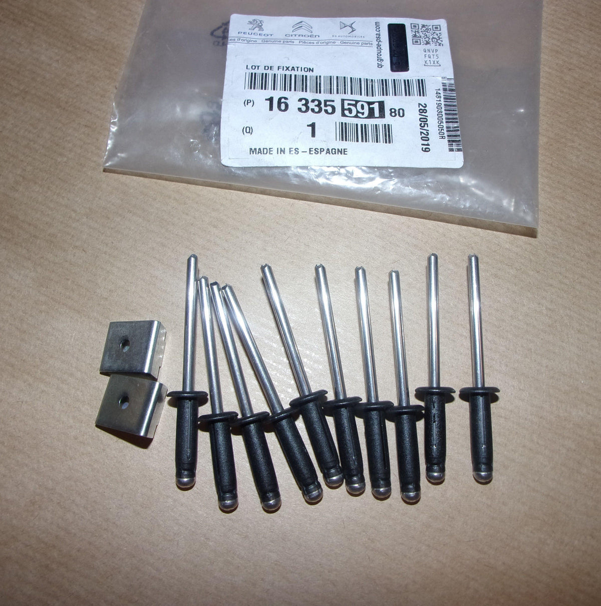 KIT DE FIXATION PARE-CHOC CITROEN BERLINGO III 1633559180.
