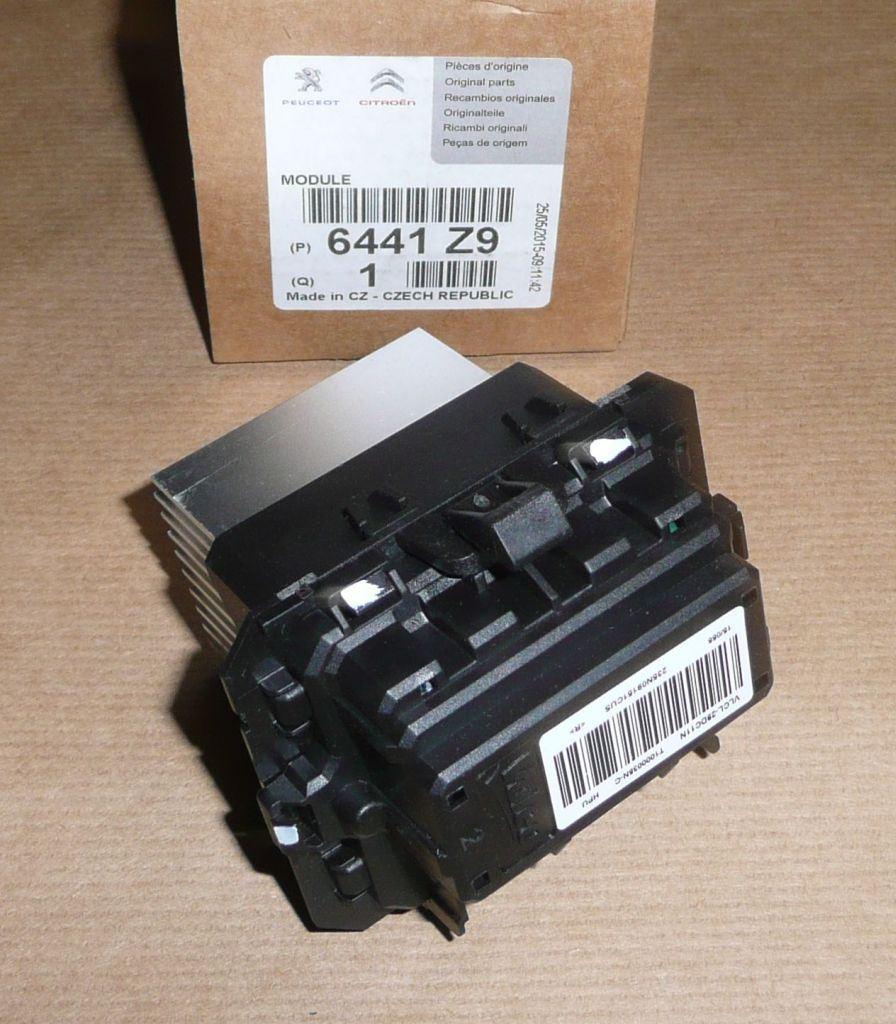 RÉSISTANCE A LA SOUFFLERIE CITROEN C1 II,C3 PI 6441.Z9 6441Z9.
