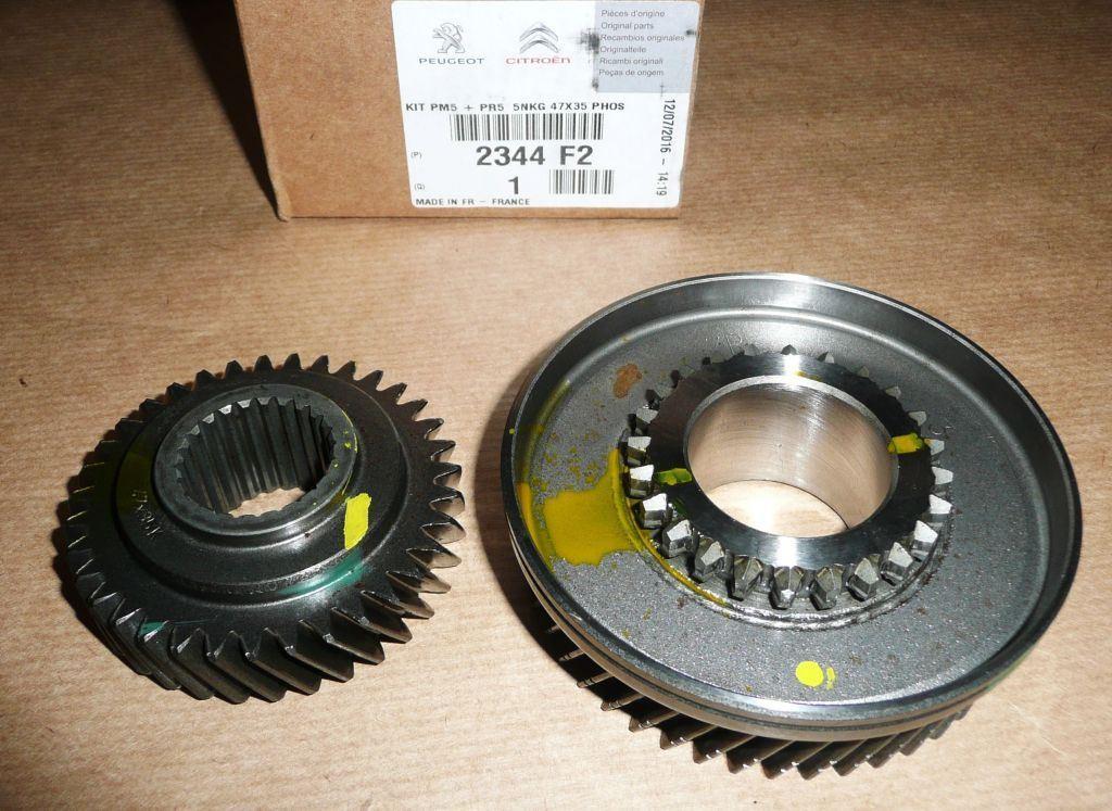 ROUE DU CINQUIEME ENGRENAGE BOÎTE DE VIT 2344.F2 2344F2.