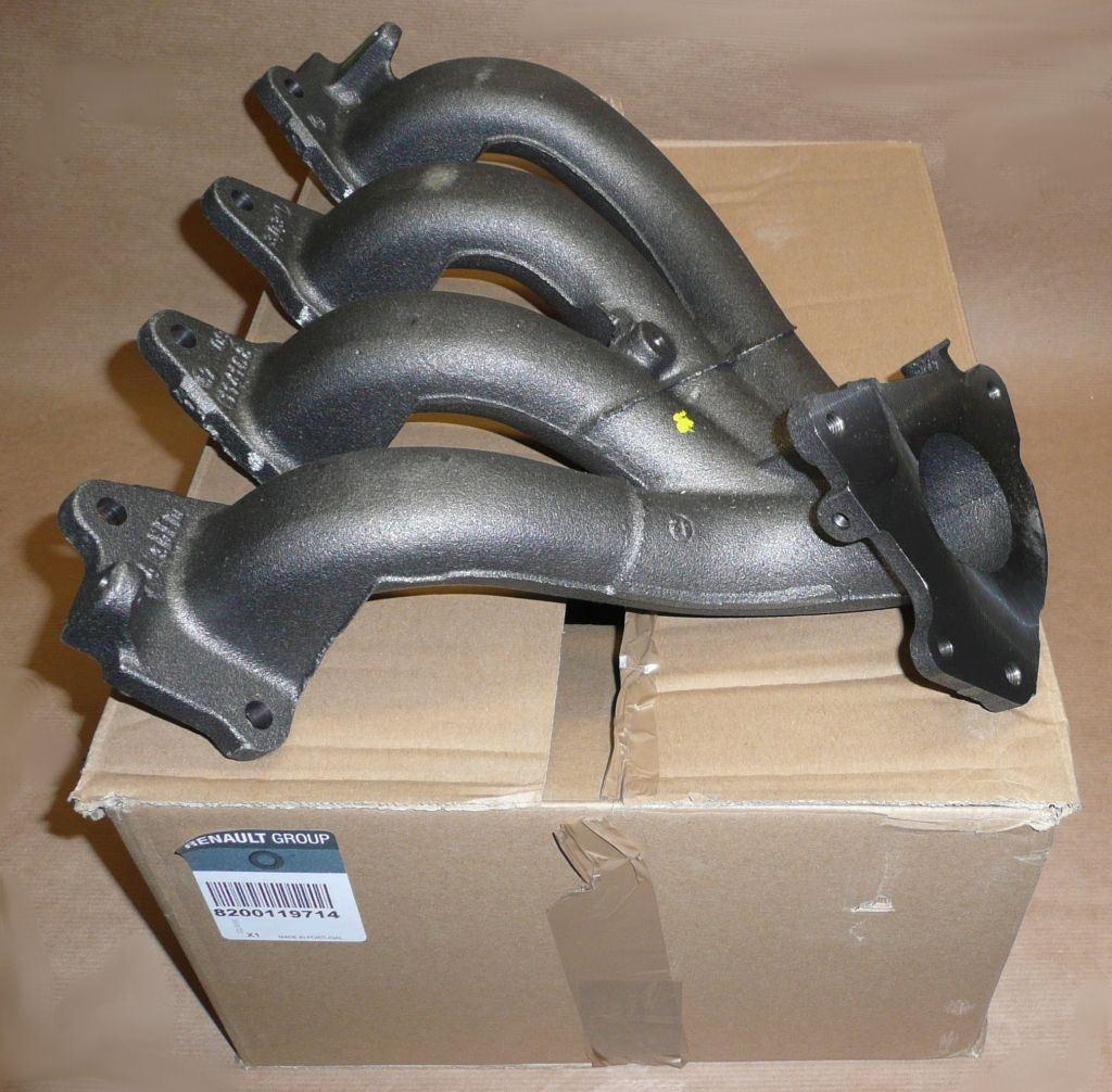 COLLECTEUR D'ÉCHAPPEMENT RENAULT MEGANE 1.6 16 8200119714.