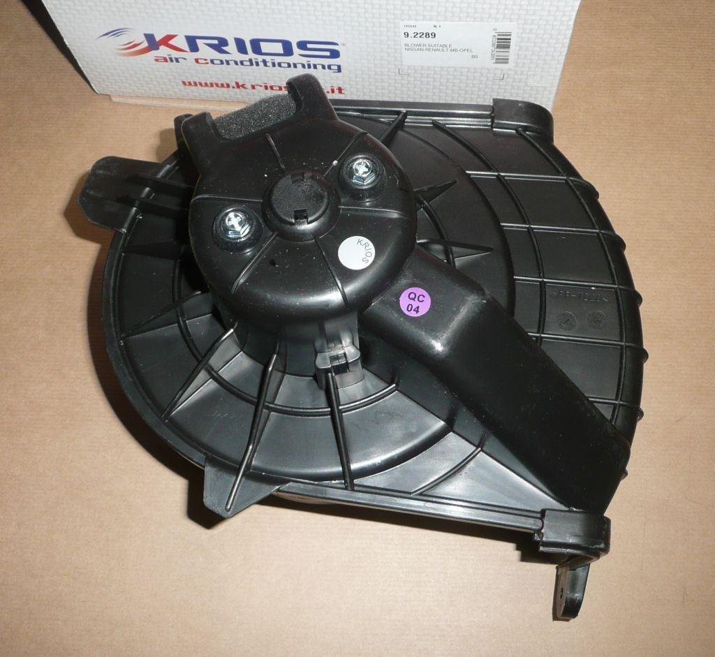 VENTILATEUR DE CHAUFFAGE.RENAULT KANGOO II,MAS 7701068976.