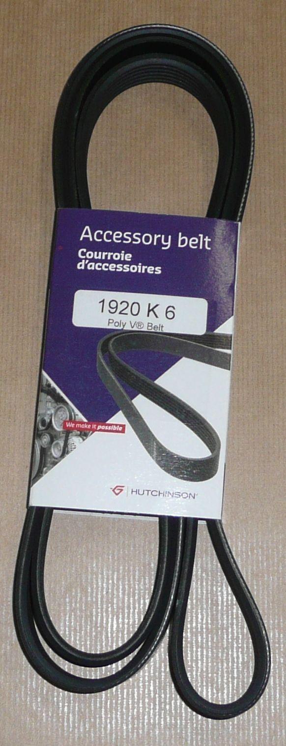 COURROIE TRAPÉZOIDALE.6PK1920 3.0DCI 7701052770.