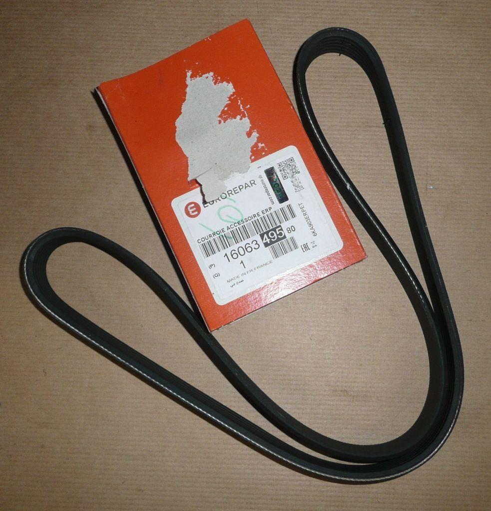 COURROIE TRAPÉZOIDALE.6PK905 1.4/1.6VTI 1606349580.