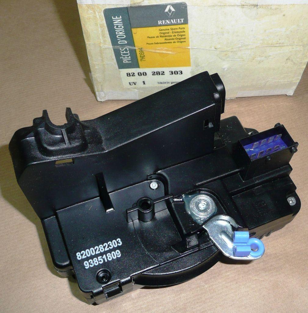 SERRURE DE PORTE RENAULT TRAFIC II 8 PIN ARRIERE 8200282303.