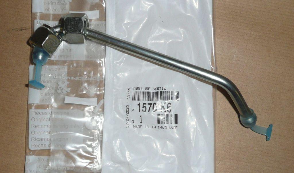TUYAU D'INJECTION CITROEN JUMPER III 2.2HDI 1570.K6 1570K6.