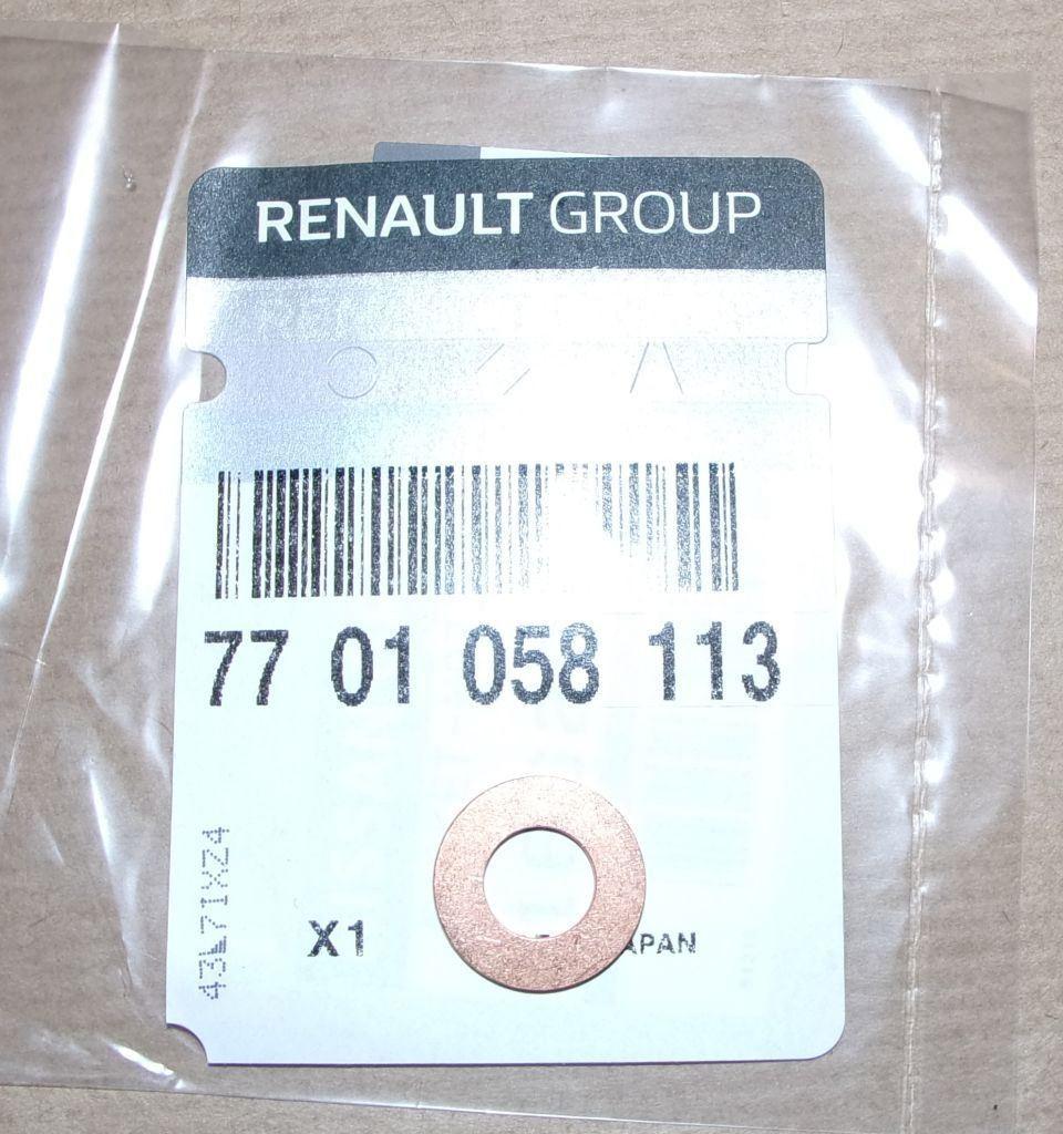 RONDELLE D'INJECTEUR RENAULT MASTER II 3.0DCI 7701058113.