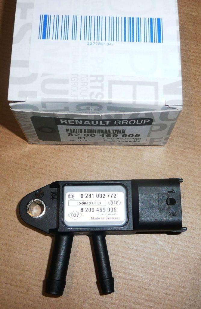 CAPTEUR DE PRESSION DES GAZ D'ECHAPPEMEN 227701454R.