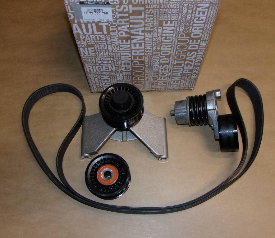 KIT DE COURROIE D'ACCESSOIRE.RENAULT CLIO IV,CITROEN 117203078R.