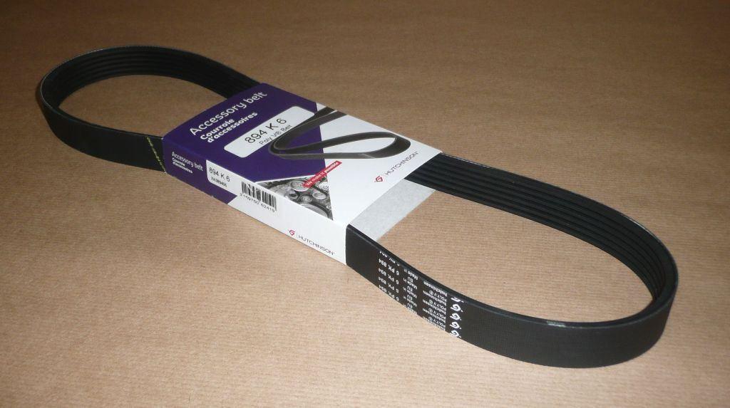 COURROIE TRAPÉZOIDALE.6PK894 1.6,2.5D,1. 1280.34 128034.