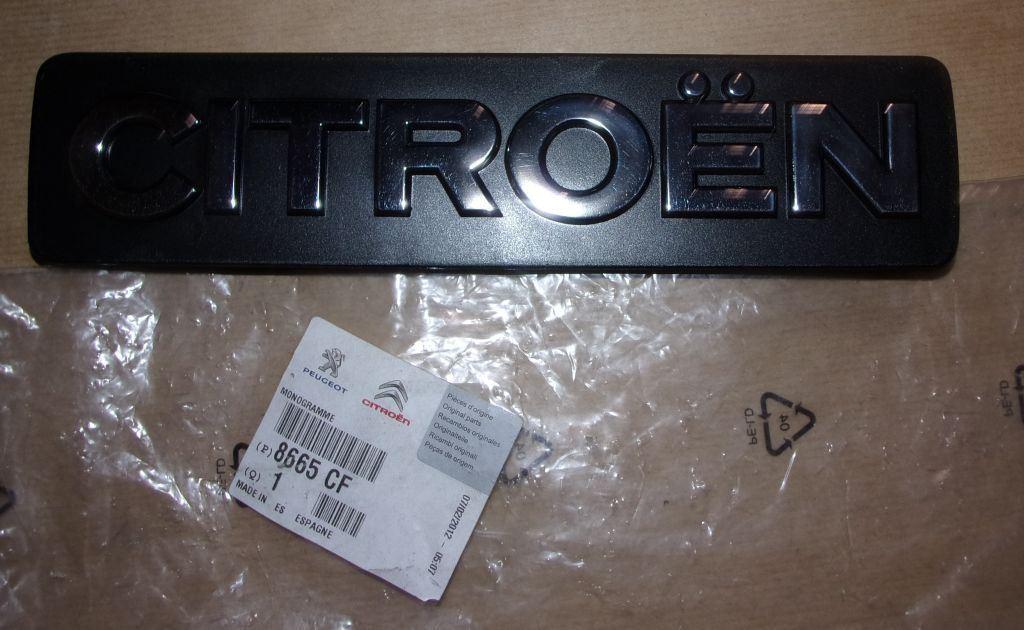 L'EMBLEME CITROEN BERLINGO II 8665.CF 8665CF.