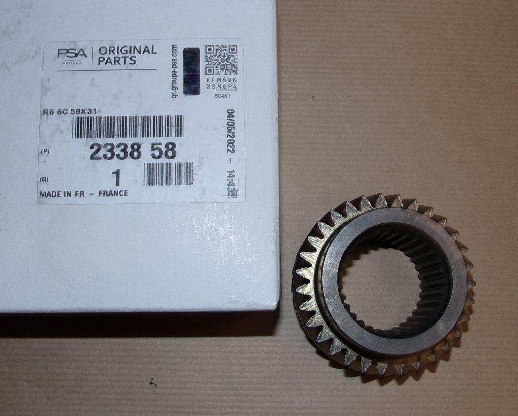 ROUE DENTÉE 6 VITESSE CITROEN C4,PEUGEOT 307 2.0HDI 2338.58 233858.