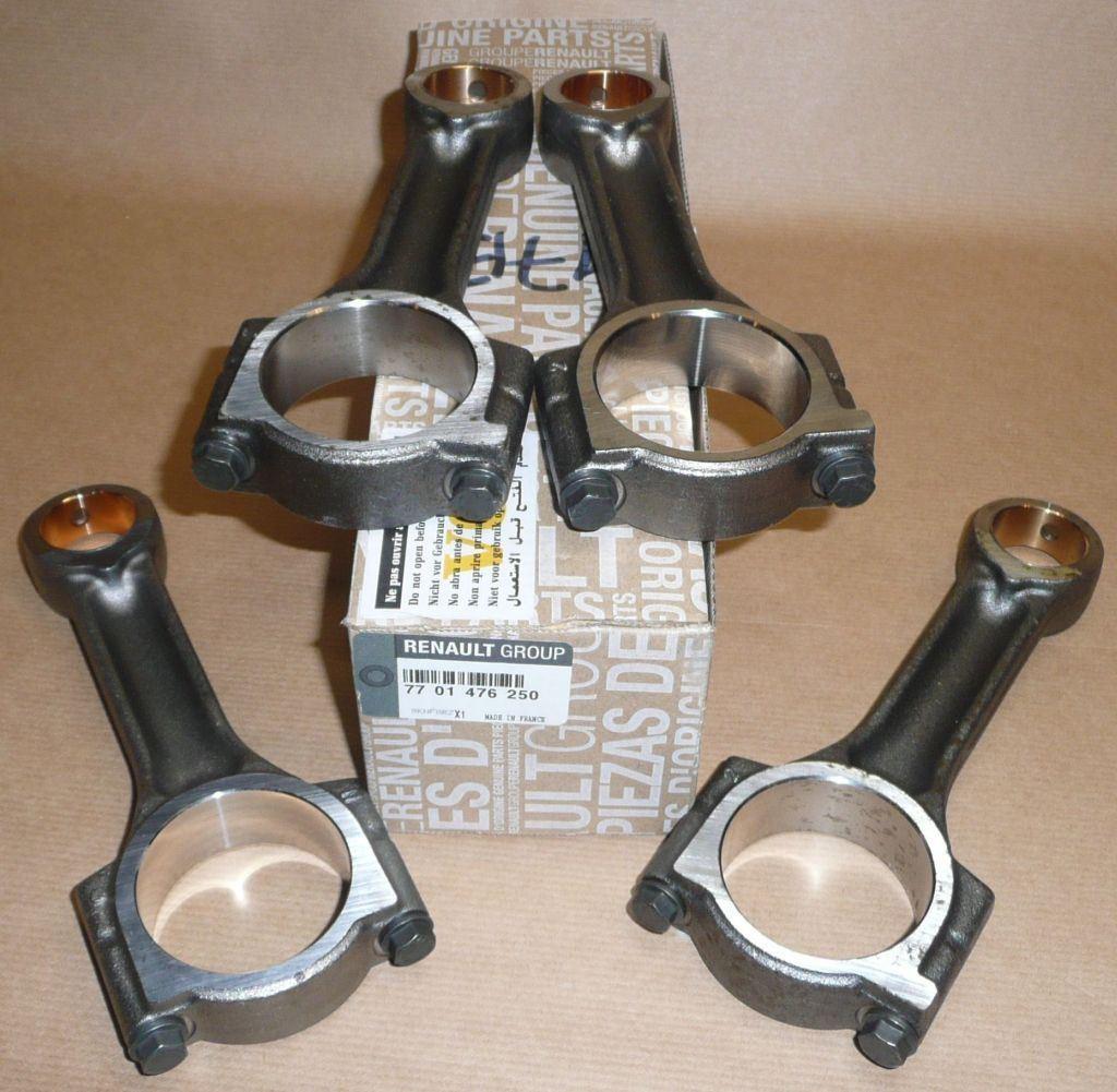 BIELLE COMPLET.4 ARTICLES.RENAULT MEGANE II 1. 7701476250.